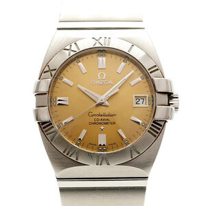 Omega Constellation Double Eagle 1501.10 Gold Dial Men's Watch